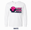 Youth Lady Bats Basic - Cotton Blend Long-Sleeve