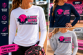 Adult Lady Bats Basic - Performance Long-Sleeve Tee