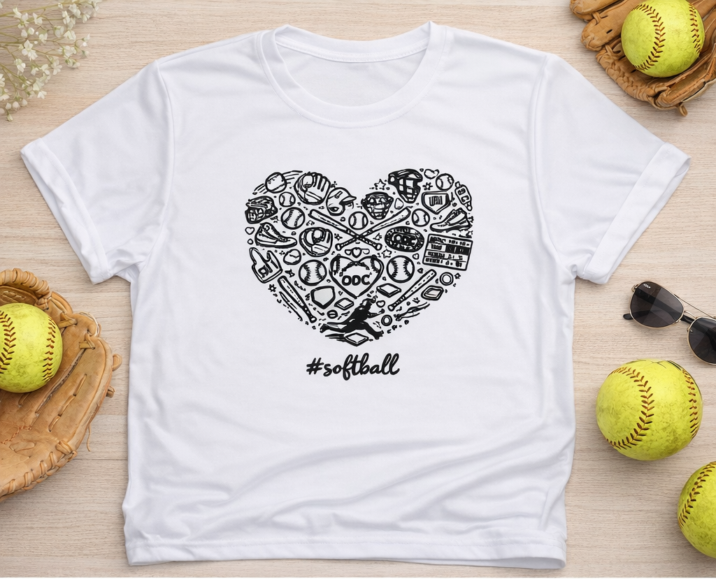 #Softball Shirt | Softball Life Tee | Game Day Softball Shirt | Softball Player Shirt | Softball Mom Gift | Softball Fan Apparel