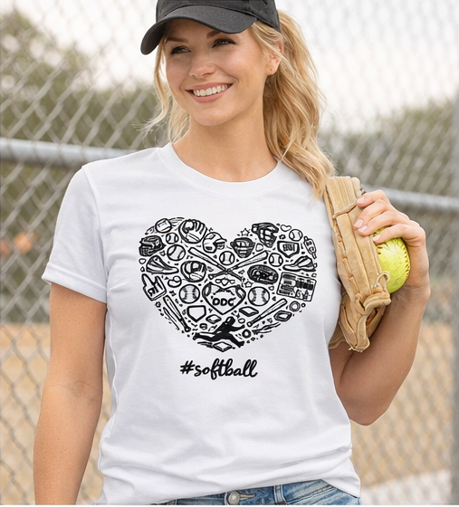 #Softball Shirt | Softball Life Tee | Game Day Softball Shirt | Softball Player Shirt | Softball Mom Gift | Softball Fan Apparel