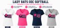 Ladies Lady Bats Basic - Cotton Tee