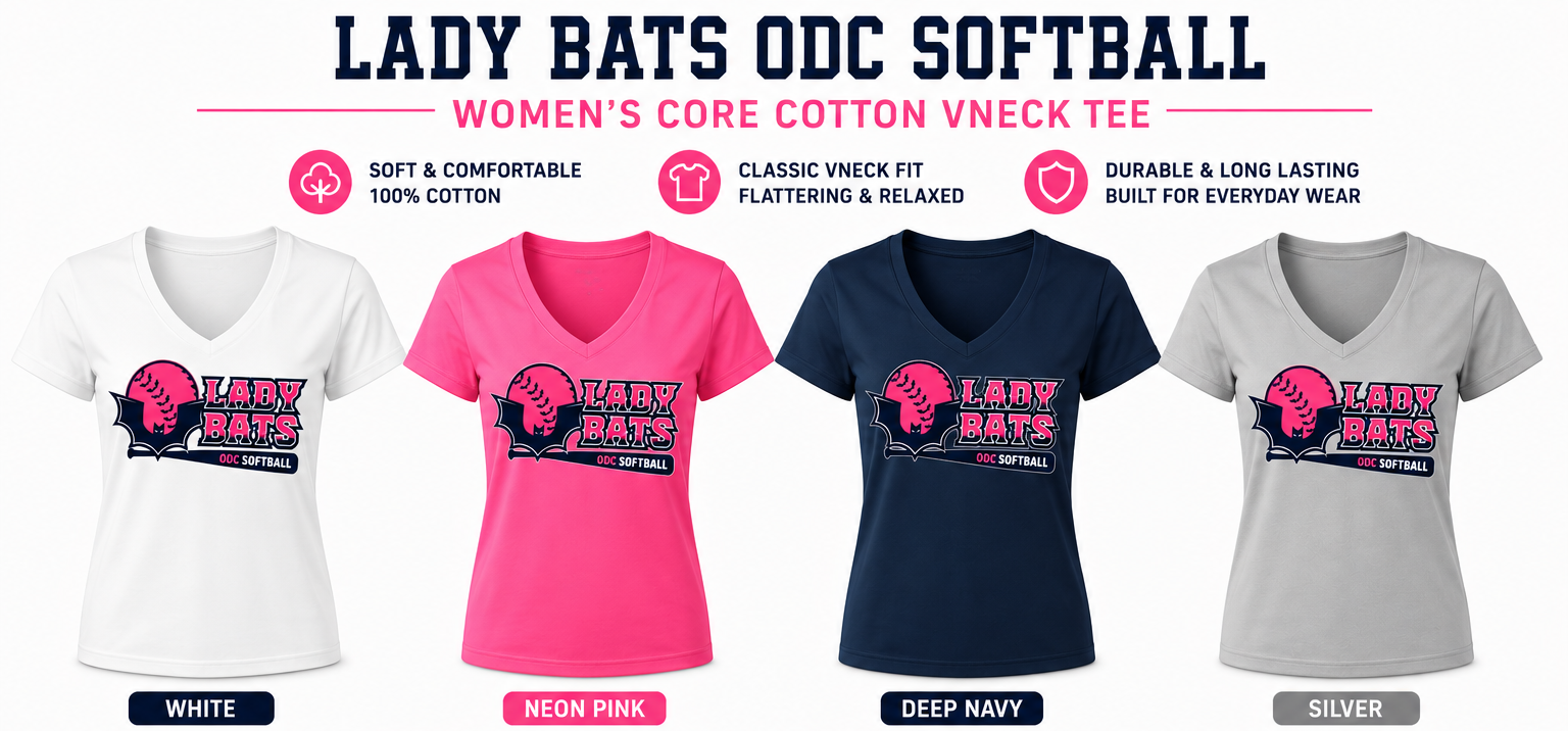 Ladies Lady Bats Basic - Cotton Tee