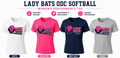 Women's Lady Bats Basic - Performance Tee