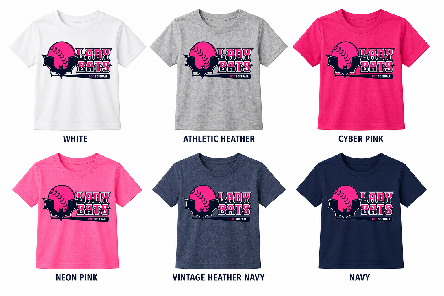 Youth Lady Bats Basic - Cotton Blend